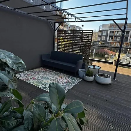 Bagry Grand Terrace Ac & Free Parking דירה קרקוב